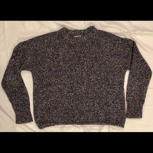 Universal thread boxy multicolor crewneck sweater